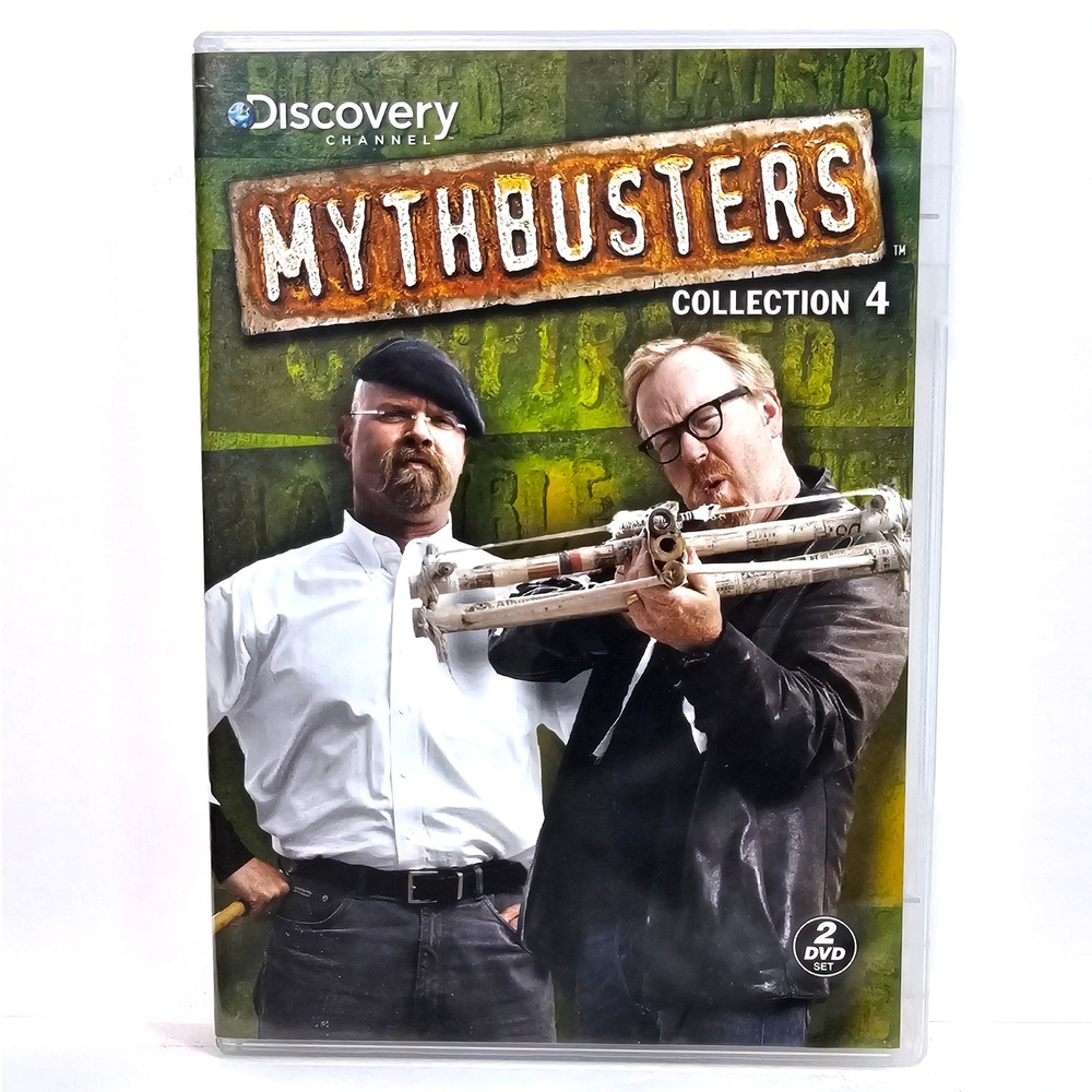 MythBusters Collection 4 DVD Seasons 5-6 2-Disc Set Discovery‎ Channel EUC